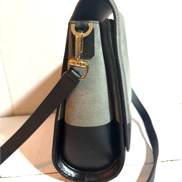 Alexandra wang Gray suede crossbody handbag - Picture 5 of 9